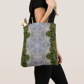 Tote Bag Green Moss & Earth Nature Art (De près)