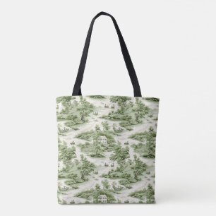 Tote Bag Green Toile Fourre-tout