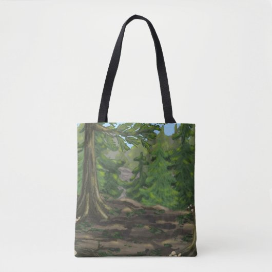 Tote Bag Green Woods (Devant)