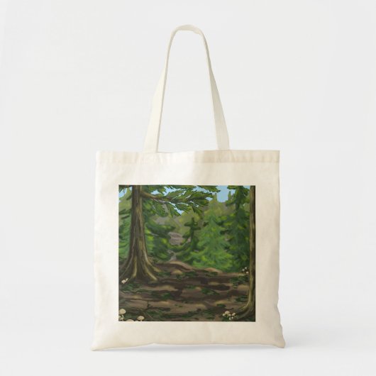 Tote Bag Green Woods (Devant)
