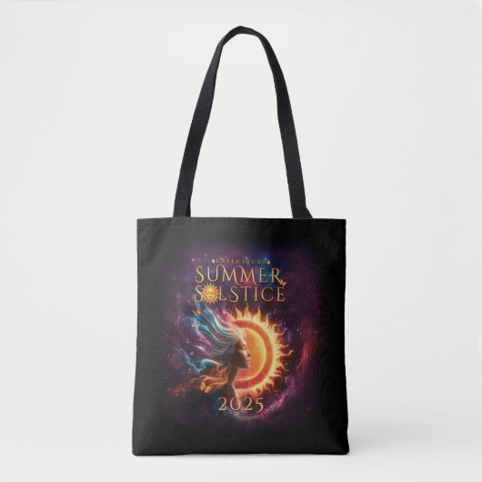 Tote Bag Greensboro Summer Solstice Festival 2025 Souvenir (Devant)
