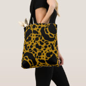 Tote Bag Grenouille à poison jaune (De près)