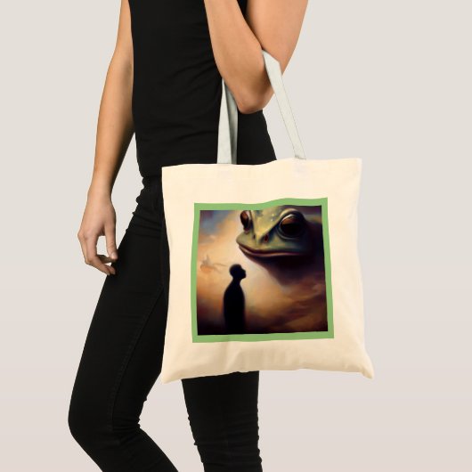 Tote Bag Grenouille animale 1 (Devant (produit))