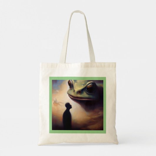 Tote Bag Grenouille animale 1 (Dos)