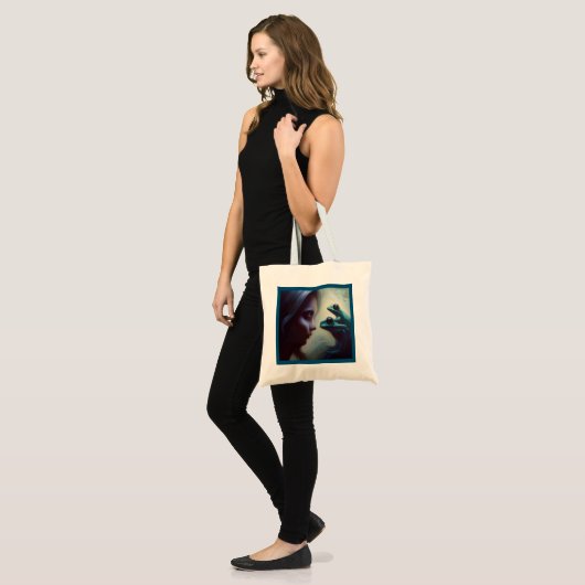 Tote Bag Grenouille animale 2 (Devant (modèle))