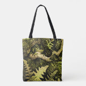 Tote Bag Grenouille Art Nouveau hollandaise dans l'arbre (Dos)