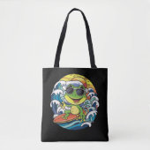 Tote Bag Grenouille cool (Devant)