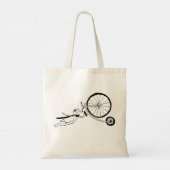 Tote Bag Grenouille Cycliste (Dos)