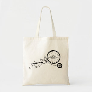 Tote Bag Grenouille Cycliste