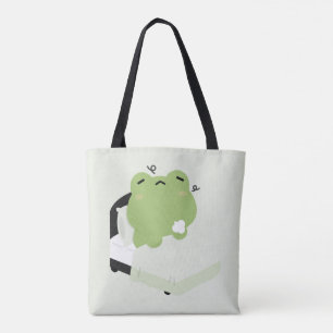 Tote Bag Grenouille fatiguée mignonne
