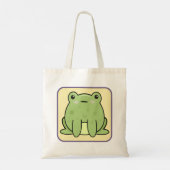 Tote Bag Grenouille Kawaii, crapaud (Dos)