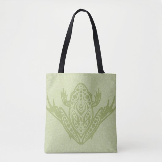Tote Bag Grenouille léopard (Devant)
