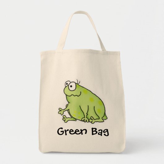 Tote Bag Grenouille maladroite (Devant)