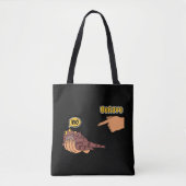 Tote Bag Grenouille malhonnête Mème de grenouille drôle Se (Devant)