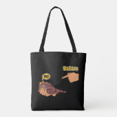 Tote Bag Grenouille malhonnête Mème de grenouille drôle Se (Dos)