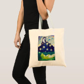Tote Bag Grenouille rêveuse (Devant (produit))