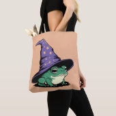 Tote Bag grenouille sorcière (De près)