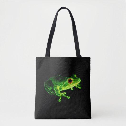 Tote Bag Grenouille verte (Devant)