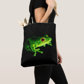 Tote Bag Grenouille verte (De près)