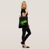 Tote Bag Grenouille verte (Sur le modèle)