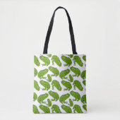Tote Bag Grenouille verte (Devant)