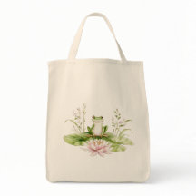 Grenouille verte aquarelle