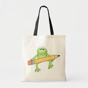 Tote Bag Grenouille verte avec des T-shirts et des cadeaux
