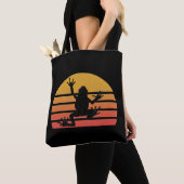 Tote Bag Grenouille vintage (De près)