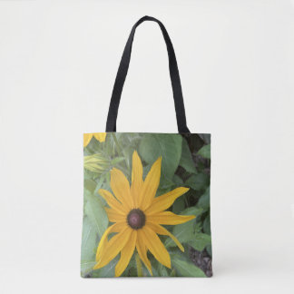 Tote Bag greyforaday Yellow Floral Tote