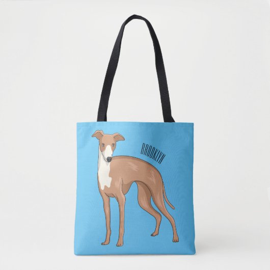 Tote Bag Greyhound dog (Devant)