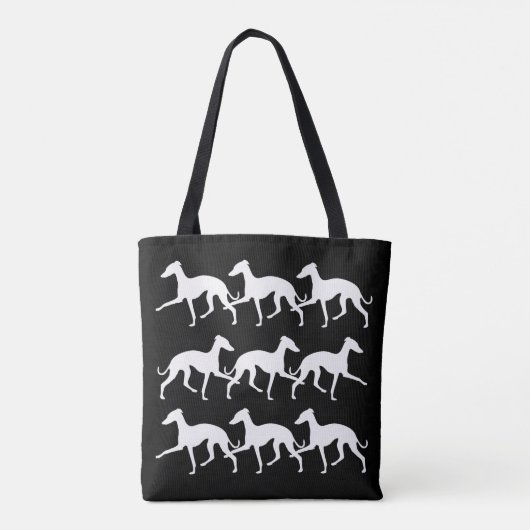 Tote Bag Greyhound italien (Dos)
