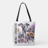 Tote Bag Greyhound italien (Dos)