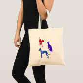Tote Bag Greyhound italien (Devant (produit))