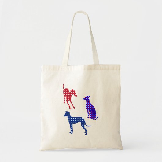 Tote Bag Greyhound italien (Devant)