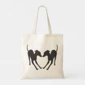 Tote Bag Greyhounds italien IG jouant (Dos)