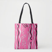 Tote Bag Gribouillis Rockabilly (Devant)