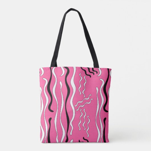 Tote Bag Gribouillis Rockabilly (Dos)