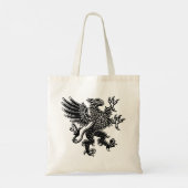 Tote Bag Griffin - Noir et Blanc (Dos)