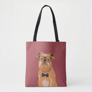 Tote Bag Griffon frais Bruxellois de hippie pour des