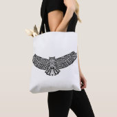 Tote Bag Griffonnage 2 de hibou (De près)
