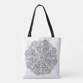 Tote Bag Griffonnage rond 2 (Dos)