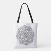 Tote Bag Griffonnage rond 2 de conception (Dos)