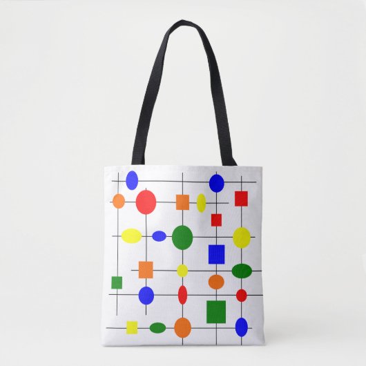 Tote Bag Grille Bauhaus (Devant)