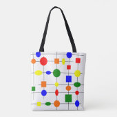 Tote Bag Grille Bauhaus (Dos)