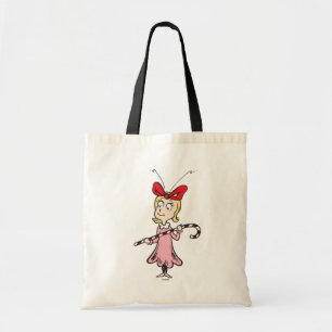 Tote Bag Grille   Cindy-Lou Qui - Tenir un Sucre de canne