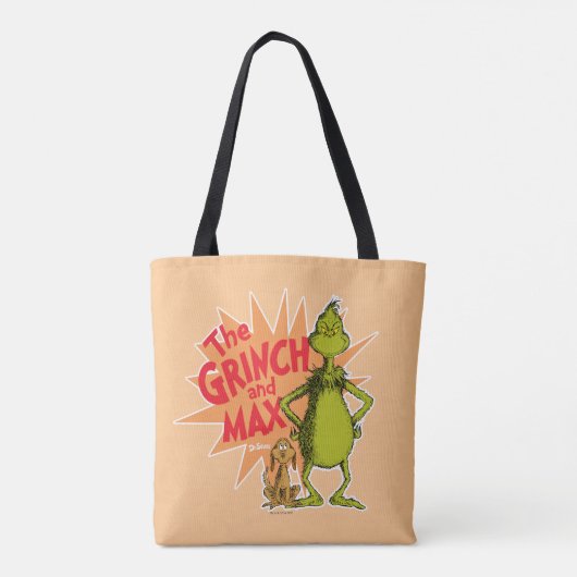 Tote Bag Grille | Grinch & Max Starburst (Dos)