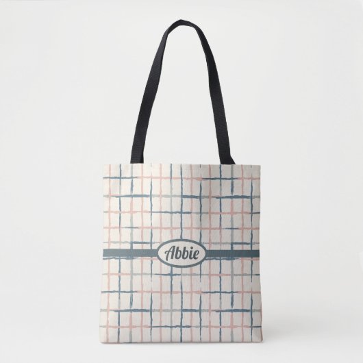 Tote Bag Grille peinte (Devant)