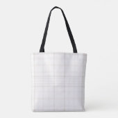 Tote Bag Grille subtile (Dos)