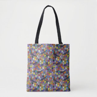 Tote Bag grilles et panneaux