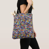 Tote Bag grilles et panneaux (De près)